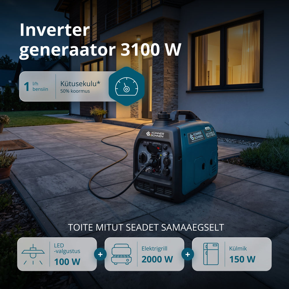 Inverter generaator KS 3100i S