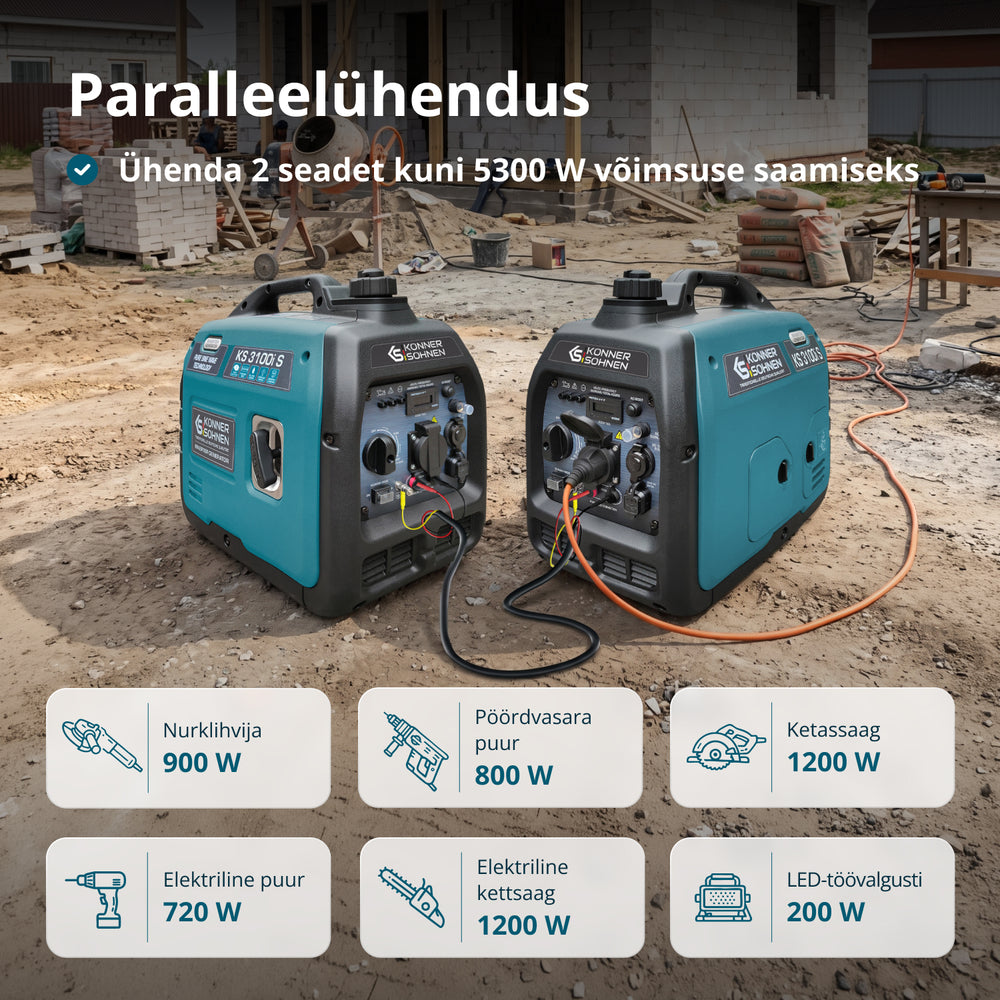 Inverter generaator KS 3100i S