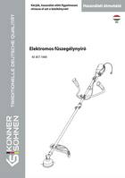 Elektromos fűszegélynyíró KS BCT-1400