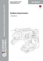 Cordless rotary hummer KS RH20V-22-4