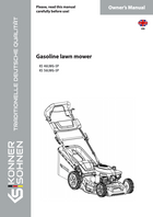 Gasoline lawn mower KS 46LMG-SP, KS 56LMG-SP