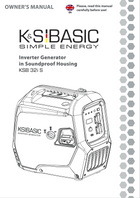 Inverter Generator in Soundproof Housing KSB 32i S
