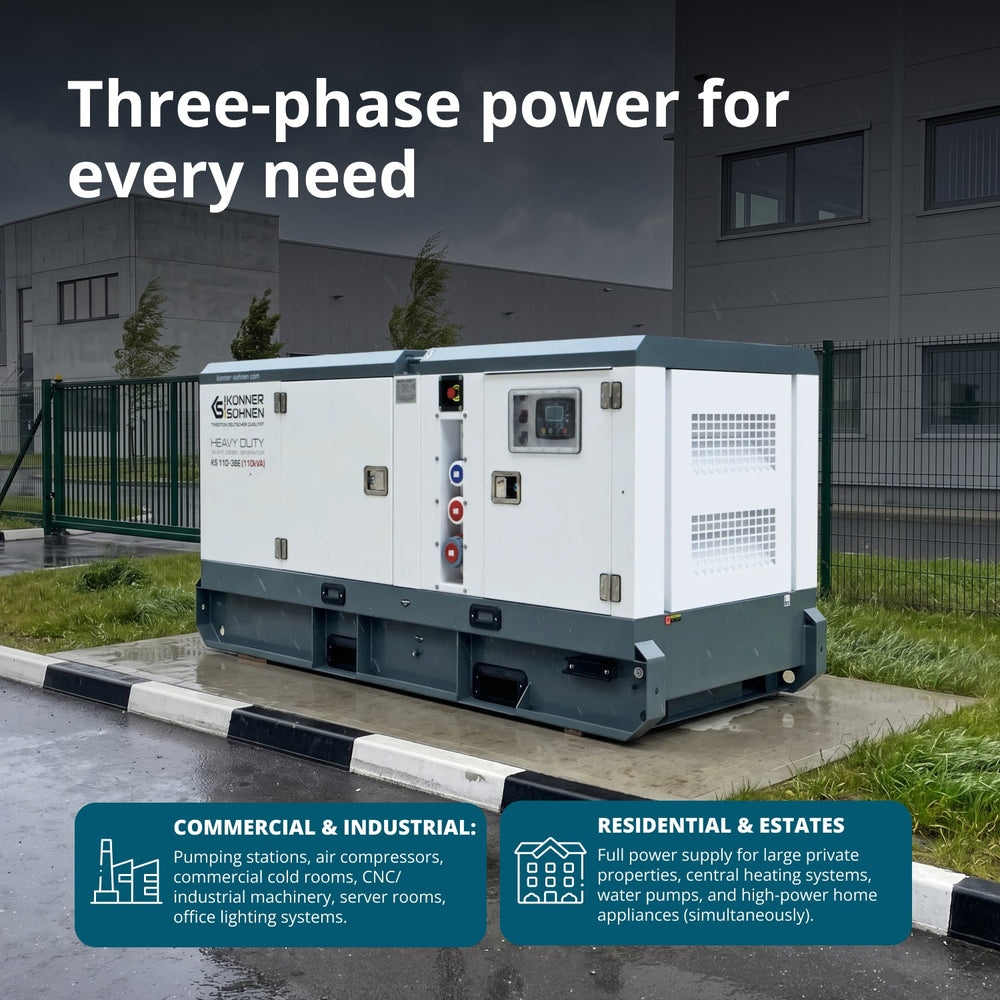 Three-Phase Diesel Power Station KS 110-3BE