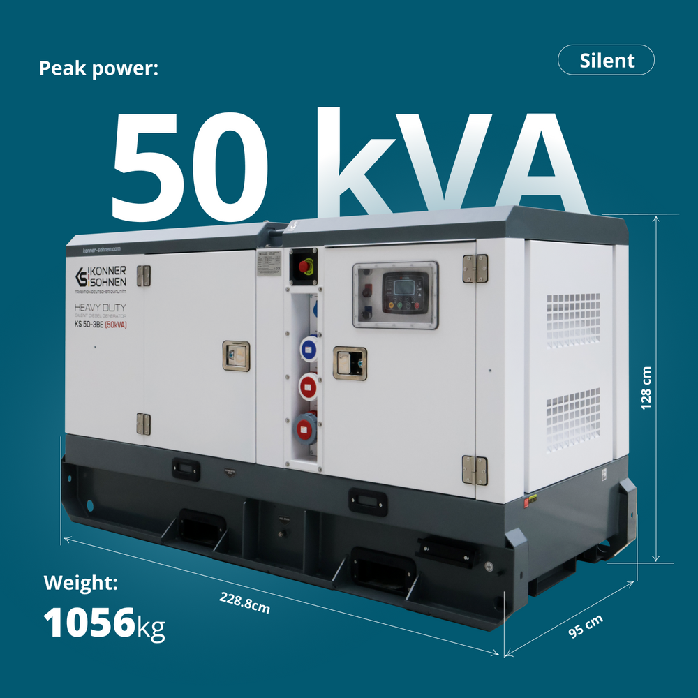 Three-Phase Diesel Power Station KS 50-3BE