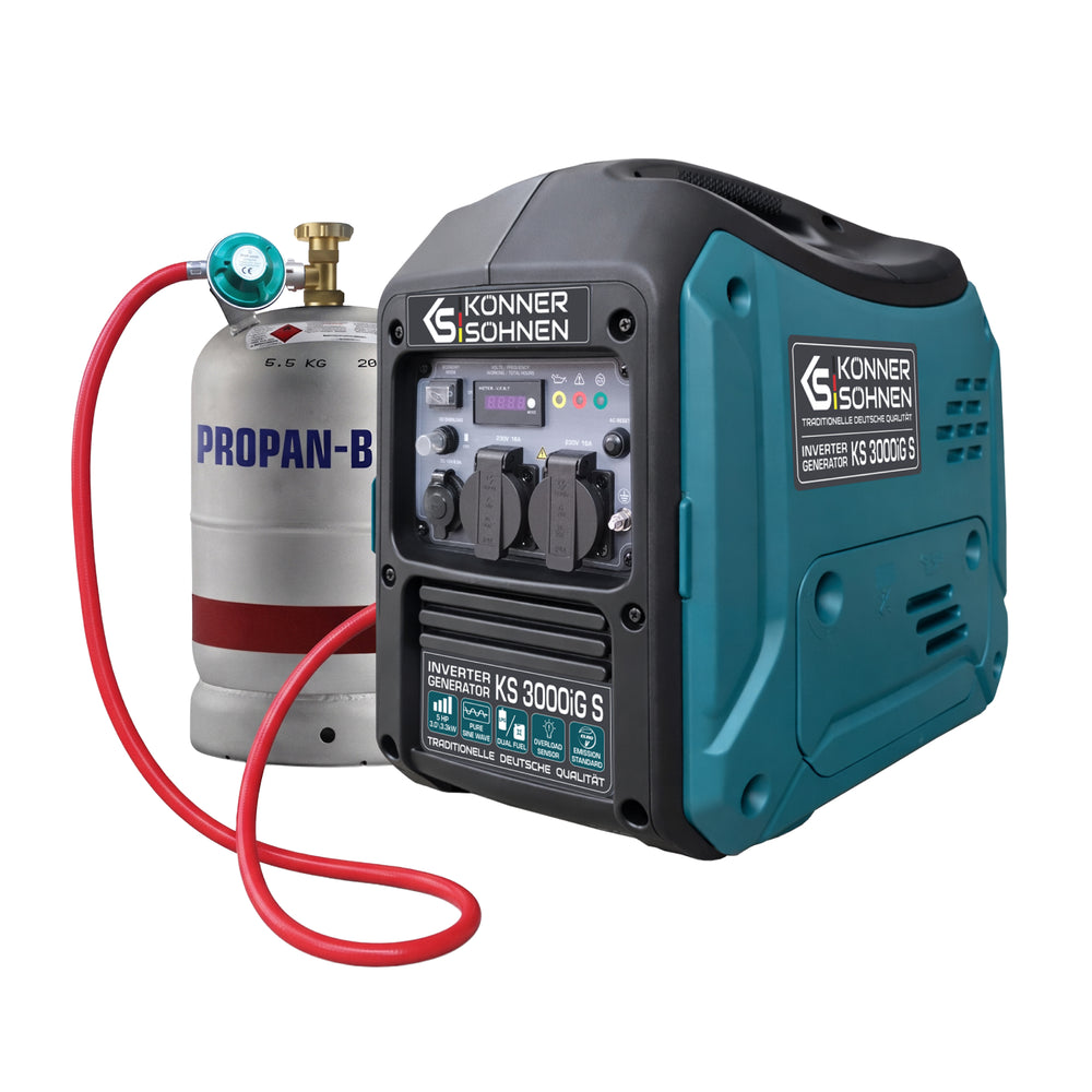 LPG/gasoline inverter generator KS 3000iG S