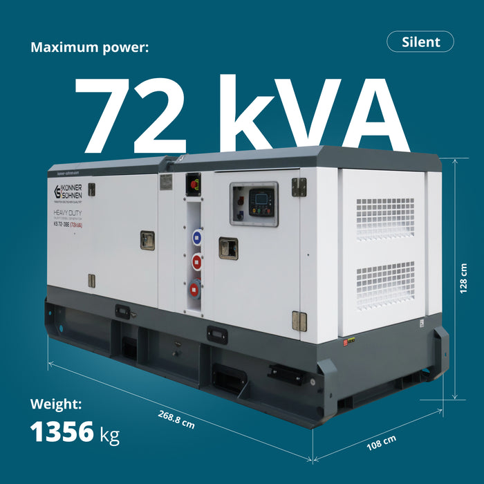 Three-Phase Diesel Power Station KS 72-3BE