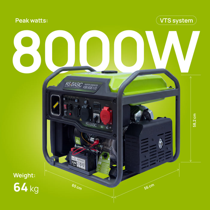 Inverter generator KSB 80iE-1/3