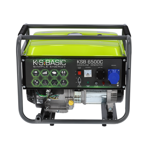 Benzīna ģenerators "K&S BASIC" KSB 6500C