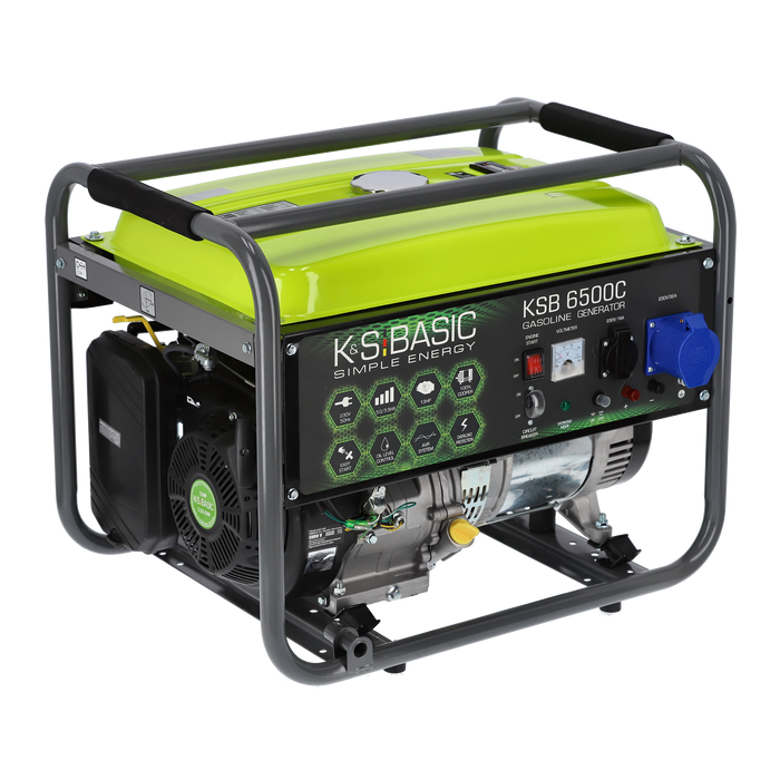 Benzīna ģenerators "K&S BASIC" KSB 6500C
