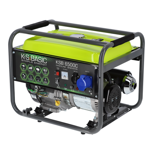 Benzīna ģenerators "K&S BASIC" KSB 6500C