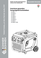 Inverter generátor hangszigetelt házban