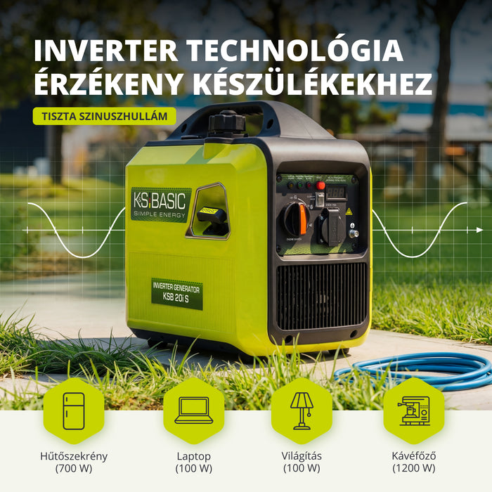 Inverter generátor KSB 20i S