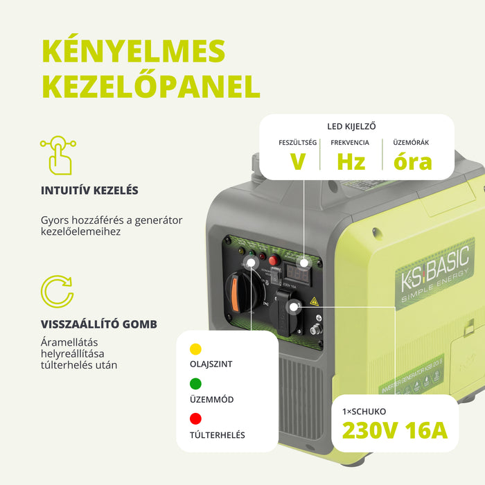 Inverter generátor KSB 20i S