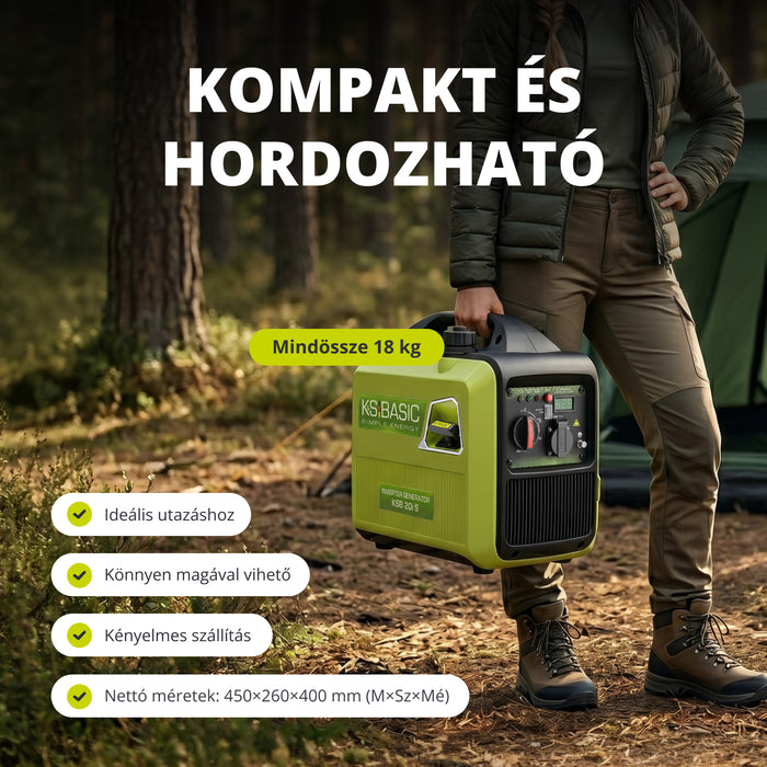 Inverter generátor KSB 20i S