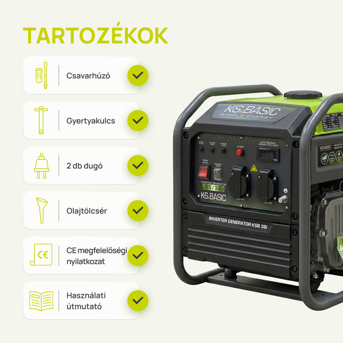Inverter generátor KSB 38i
