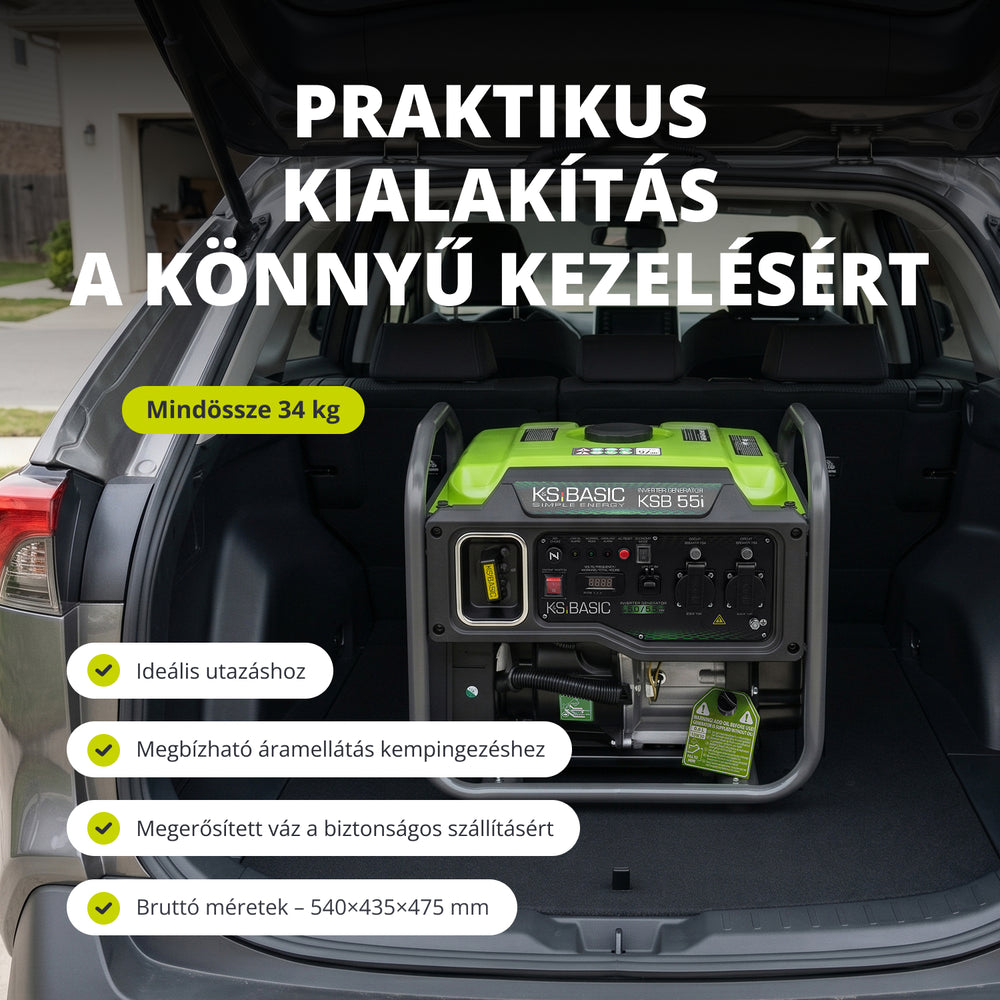 Inverter generátor KSB 55i