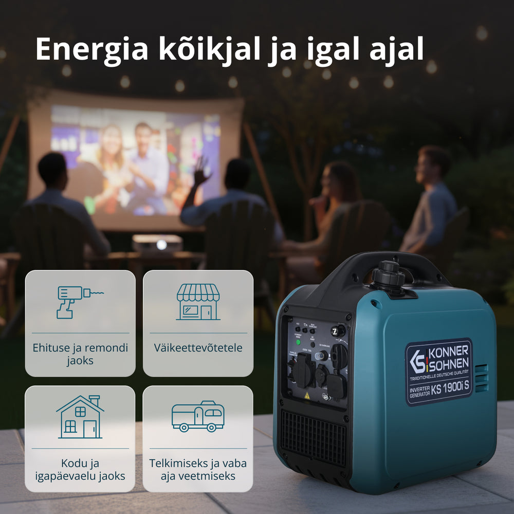 Invertergeneraator KS 1900i S
