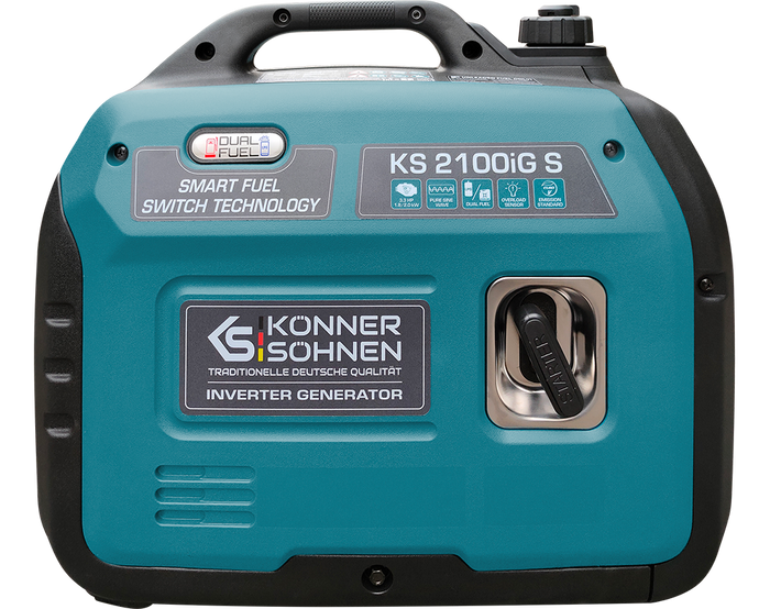 LPG/gasoline inverter generator KS 2100iG S