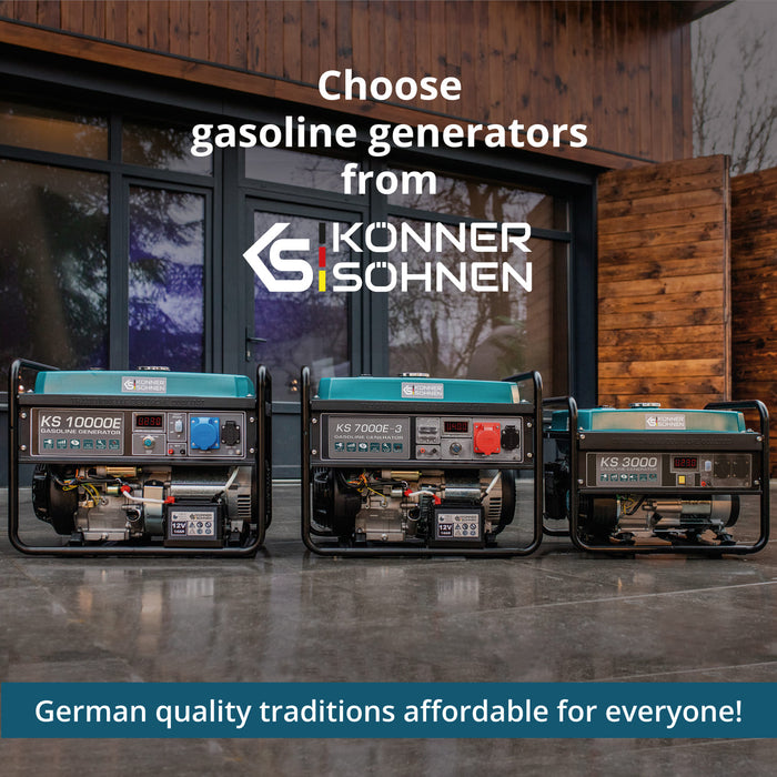 Gasoline generator "Könner & Söhnen" KS 3000E