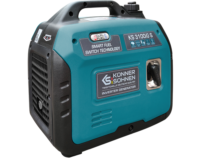 LPG/gasoline inverter generator KS 3100iG S