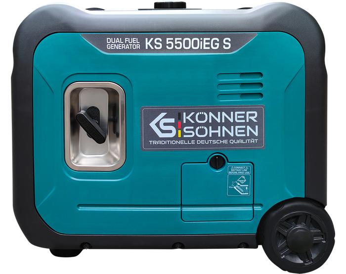 LPG/gasoline inverter generator KS 5500iEG S