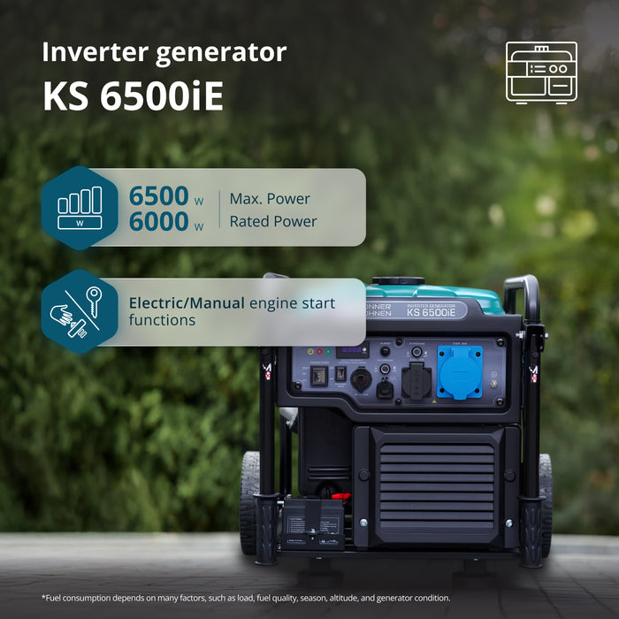 Inverter Gasoline Generator KS 6500iE