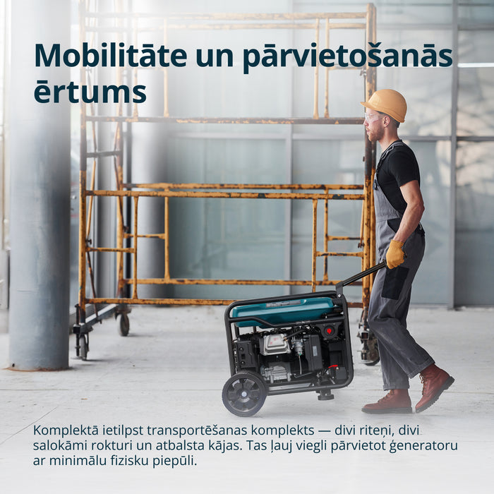 Invertora benzīna ģenerators KS 6500iE