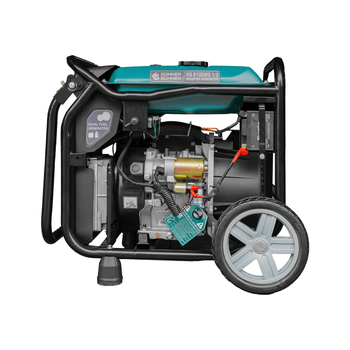 LPG/benzīna invertora ģenerators KS 8100iEG 1/3