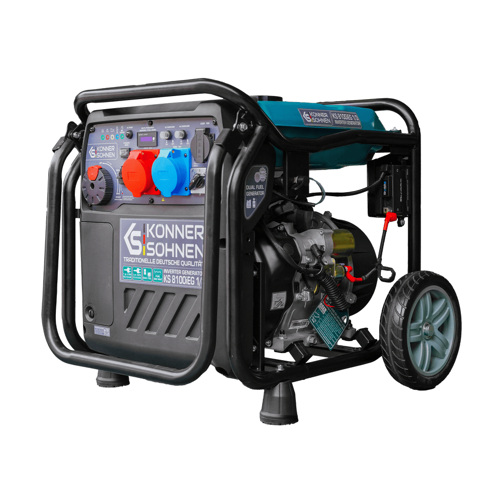 LPG/benzīna invertora ģenerators KS 8100iEG 1/3