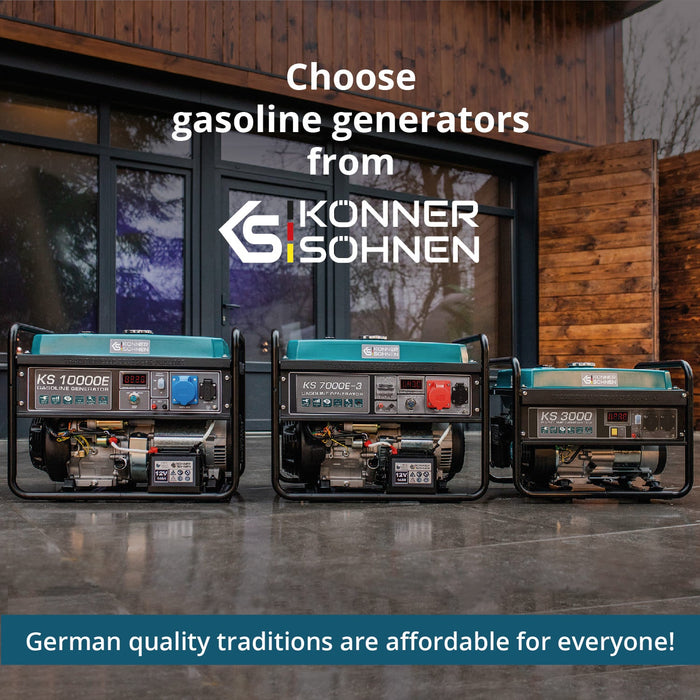 Gasoline generator "Könner & Söhnen" KS 7000