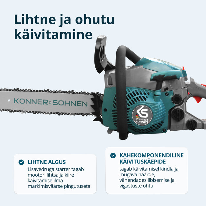 Bensiinimootorsaag KS CS20G-16