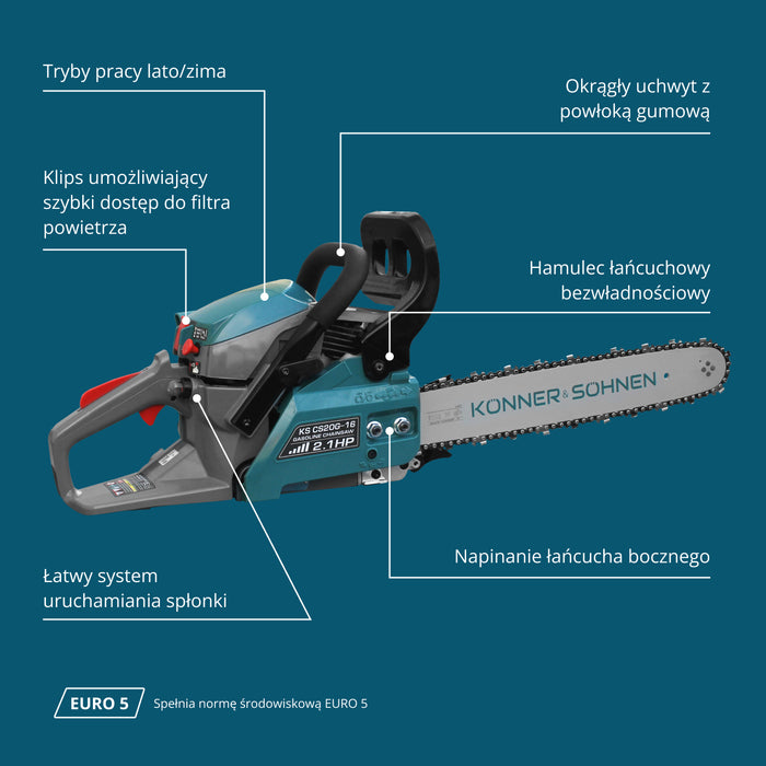 Pilarka spalinowa KS CS20G-16