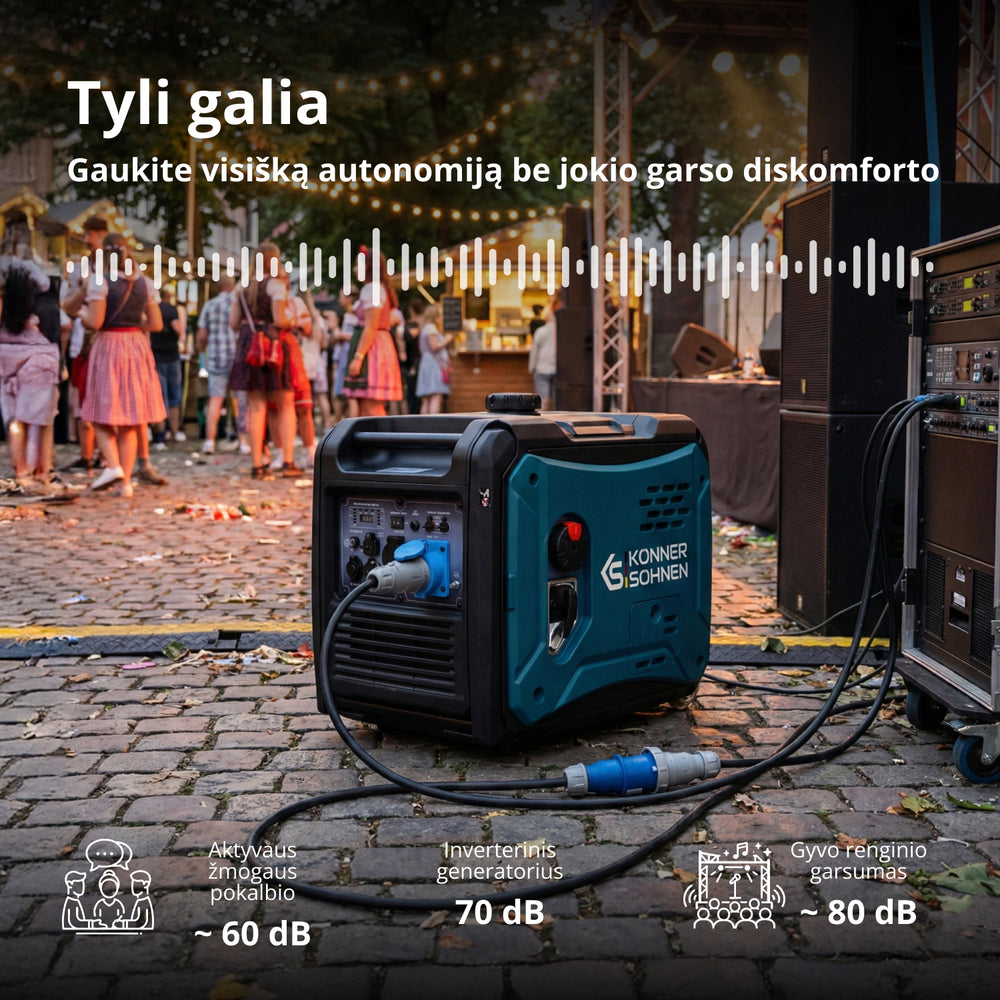 Inverterinis generatorius KS 6000iE S