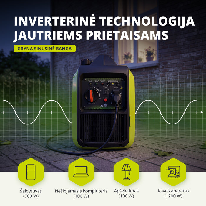Inverterinis generatorius KSB 18i S