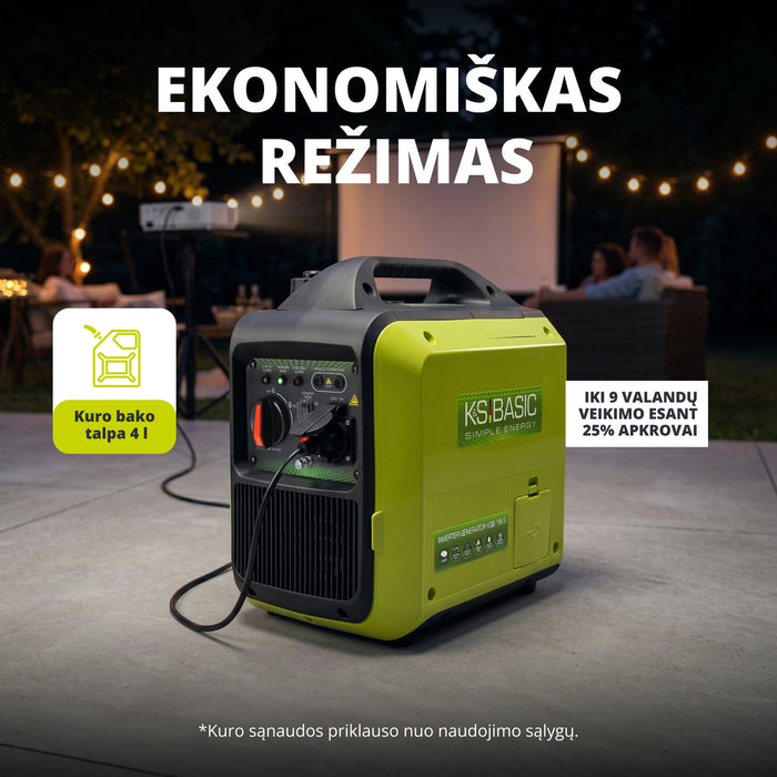 Inverterinis generatorius KSB 18i S