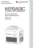 Invertora ģenerators KSB 18i S, KSB 20i S