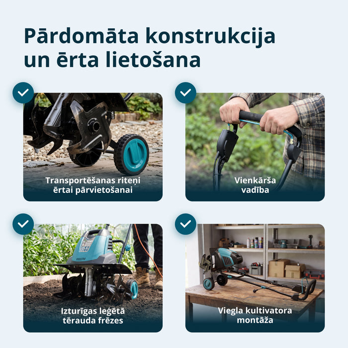 Elektriskais kultivators KS 1500T E