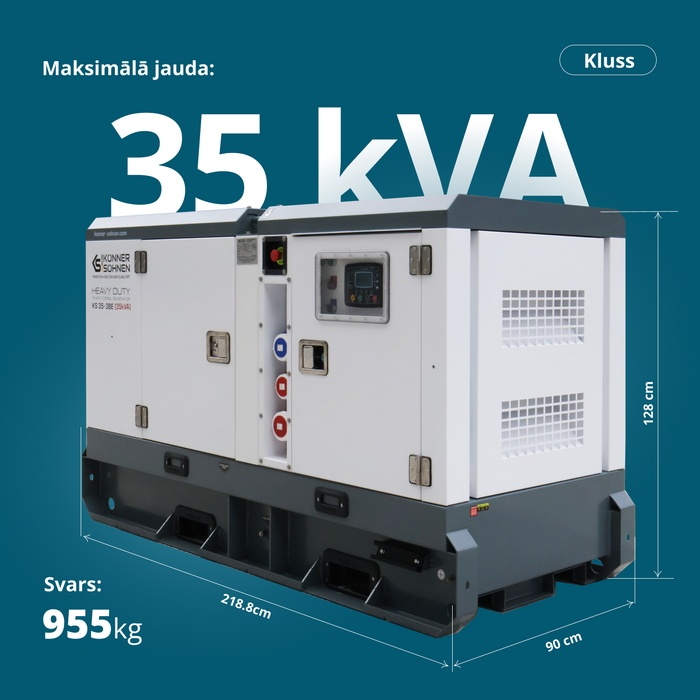 Trīsfāzu dīzeļģenerators KS 35-3BE