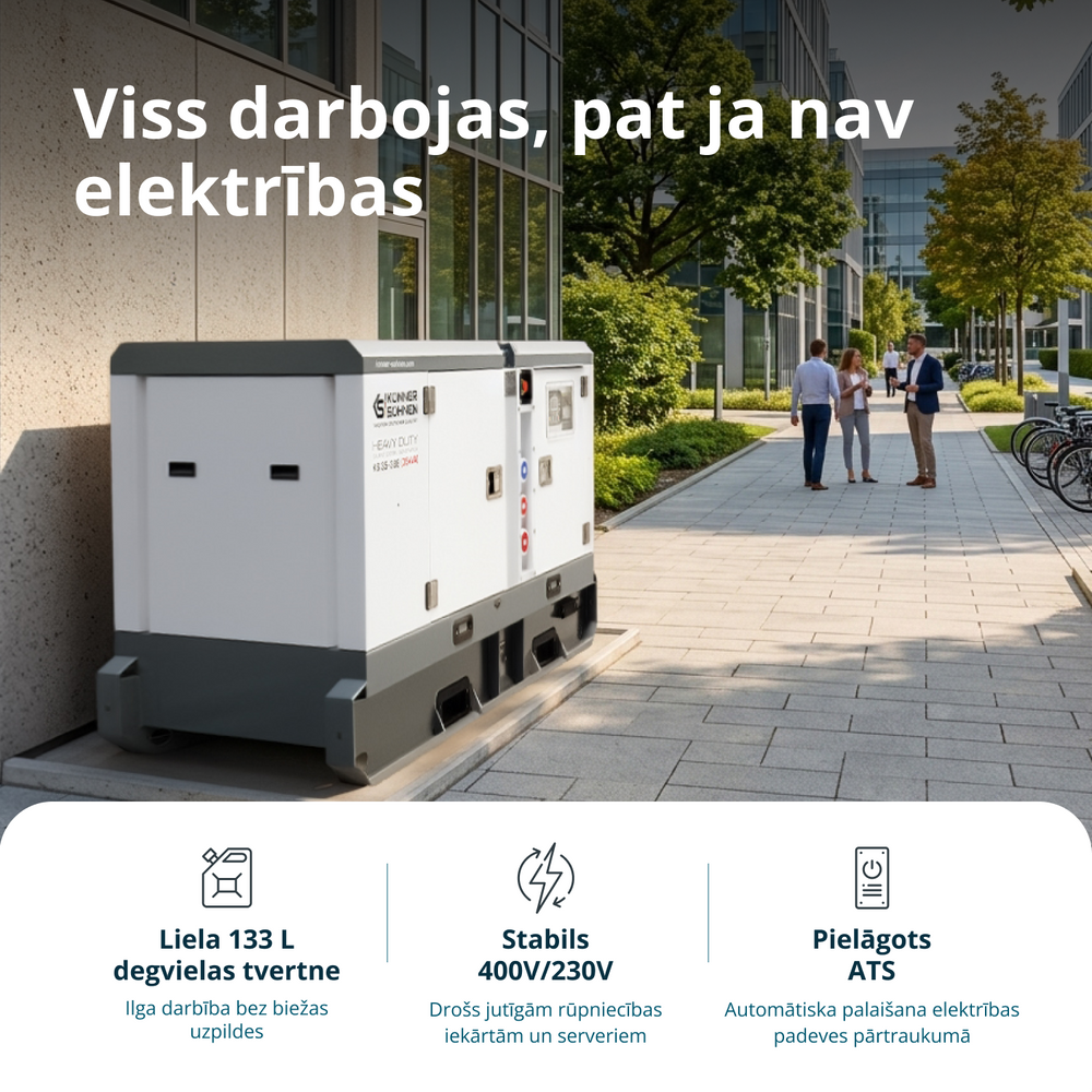 Trīsfāzu dīzeļģenerators KS 35-3BE