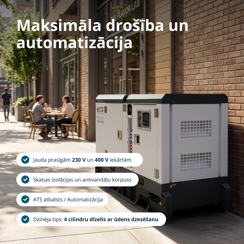 Trīsfāzu dīzeļģenerators KS 35-3BE