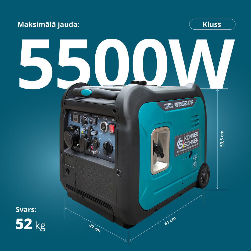 Inverterinis generatorius KS 5500iE S ATSR