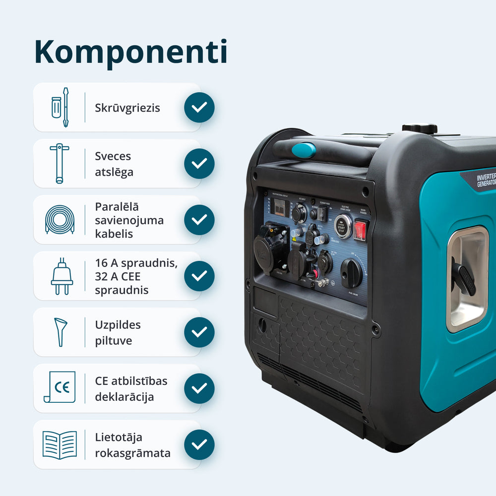 Inverterinis generatorius KS 5500iE S ATSR