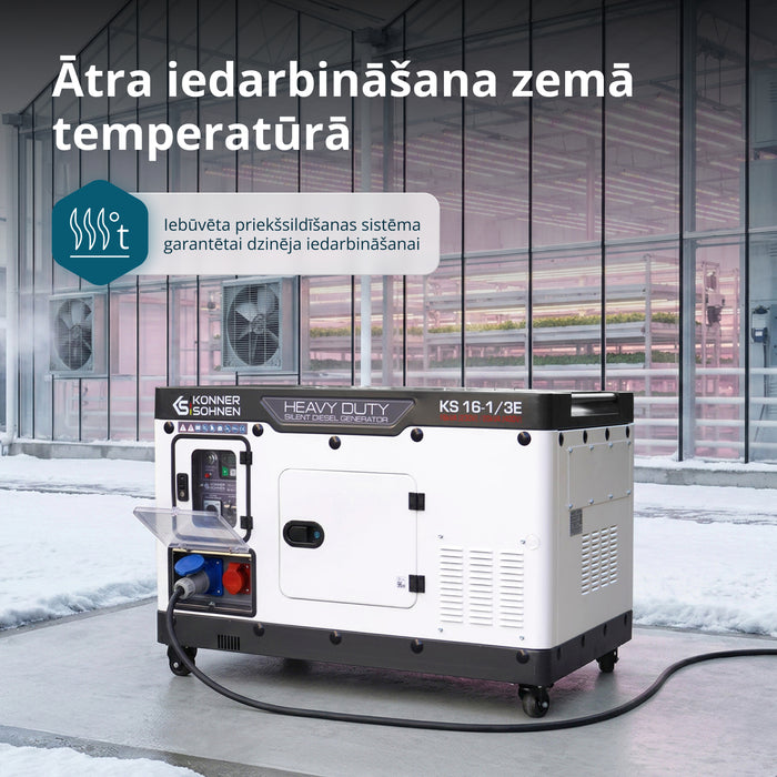 Dīzeļģenerators KS 16-1/3E