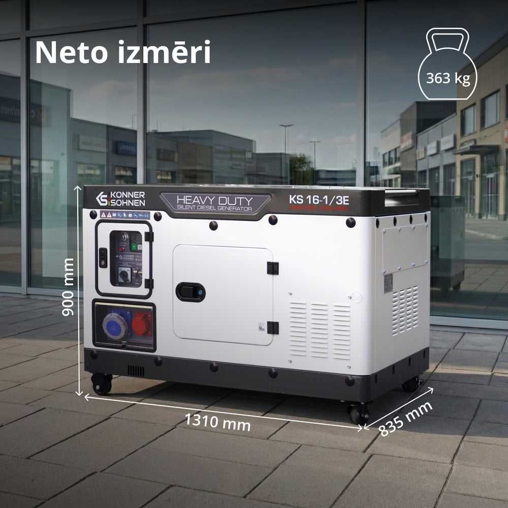 Dīzeļģenerators KS 16-1/3E