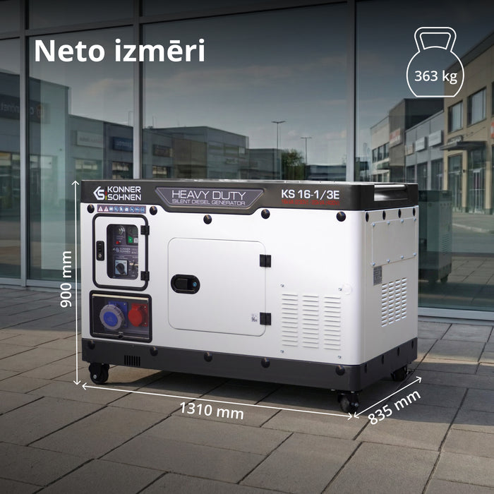Dīzeļģenerators KS 16-1/3E
