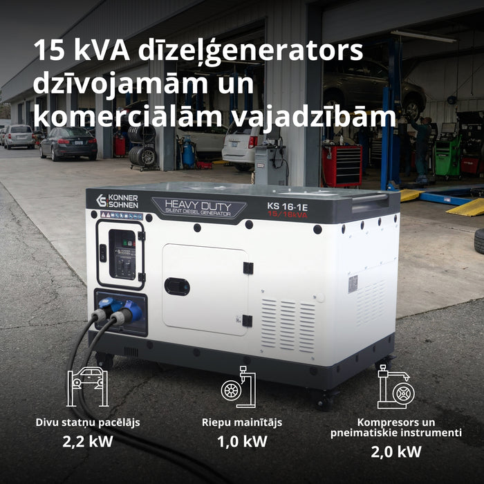 Dīzeļģenerators KS 16-1E