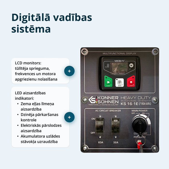 Dīzeļģenerators KS 16-1E