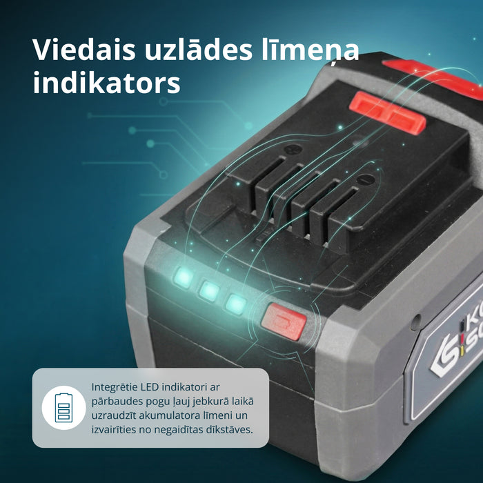 20V litija akumulators KS 20V8-2