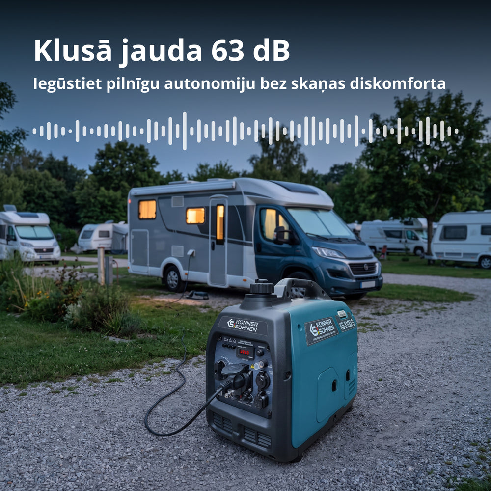 Invertora ģenerators KS 3100i S