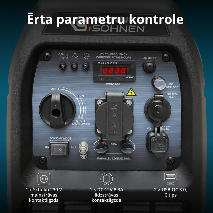 Invertora ģenerators KS 3100i S